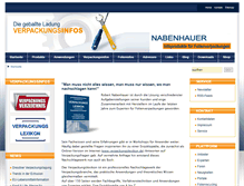 Tablet Screenshot of nabenhauer-infoprodukte.com